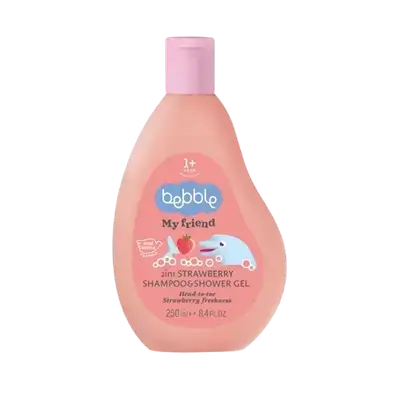 My Friend Shampoo and Shower Gel Strawberry Freshness 250ml _ Bebble