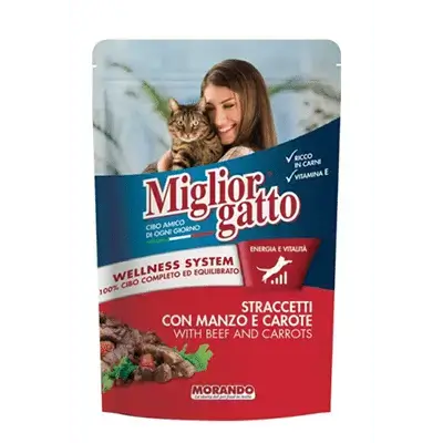 Morando WITH BEEF AND CARROTS 100g