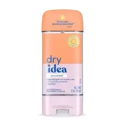 Dry Idea Gel Deodorant & Antiperspirant, Unscented & Hypoallergenic For Sensitive Skin -85G