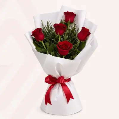 Red Flower Bouquet