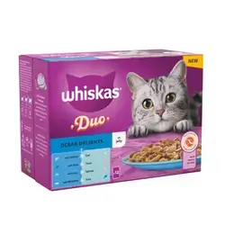 Coley & Whitefish & Salmon & Tuna Packet Whiskas Wet Food
