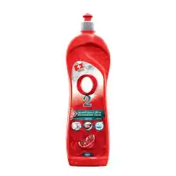 O2 Dishwashing Liquid Pomegranate Scent, 900ml