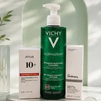 This skincare routine is highly effective for oily, combination, and acne-prone skin with hyperpigmentation