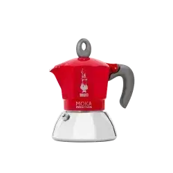 Moka inductton red 2 cup