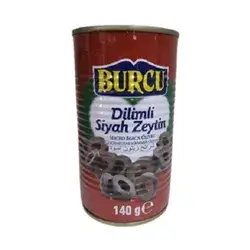 Burcu Sliced Black Olives 140g