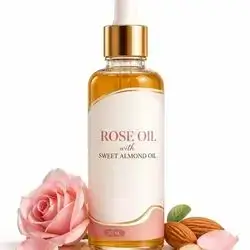 Rose Oil With Sweet Almond Oil