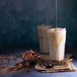 Iced Hazelnut Latte