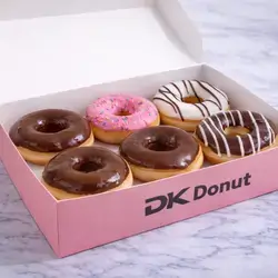 Half Dozen Frosted Donut