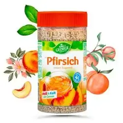 KING GEORGE Peach Instant ICE Tea Drink 400g