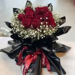 Red Roses Flower Bouquet