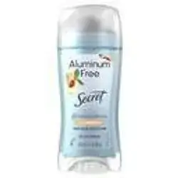 Secret Aluminum Free Dry Solid Deodorant White Peach 68g