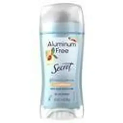 Secret Aluminum Free Dry Solid Deodorant White Peach 68g