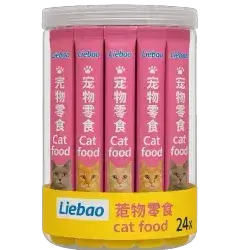Liebao Lickable Cat Treat Chicken Flavor 15gx24