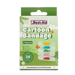 Cartoon Bandage 20Pcs _ Best-Aid
