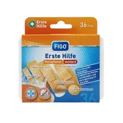 First Aid Standard Wound Plasters Small Compact And Handy 36 Pcs _ FIGO