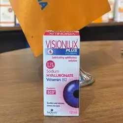 visionlux plus eye drop 0.3% sodium hyaluronate vitamin b12 10ml