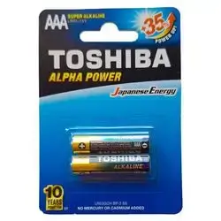 Toshiba Alpha Power Control (LR03) 2Pcs