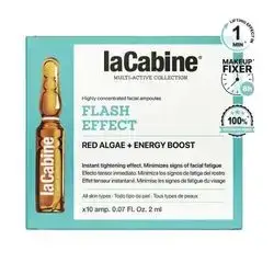 IaCabine Flash Effect Red Algae + Energy Boost 10 amp
