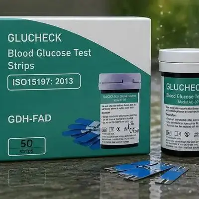 GLUCHECK Blood Glucose Test Strips