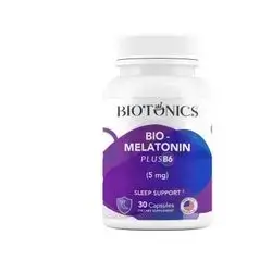Bio-Melatonin plus B6 5mg melatonin 30 capsules