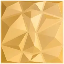 3D Wall Panels Golden D094