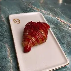 Red velvet croissant