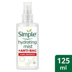 Simple Kind Defence +ANTI-BAC Antibacterial Cleansing Water - 400ml | سمبل منظف ماء ميسيلر المضاد للبكتيريا - 400 مل