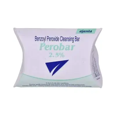 Benzoyl peroxide cleansing bar Perobar 2.5%