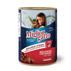 Miglior Gatto Pate With Beef 400g