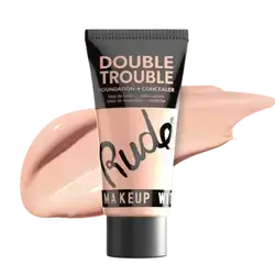 Rude Double Trouble Foundation + Concealer Natural 87936