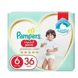 pampers premuim care 6 36 pants