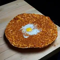 Double Lahmacun with Egg