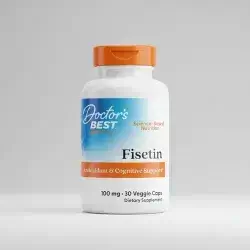 DOCTORS BEST fisetin antioxidant & cognitive support 100mg 30 veggie caps