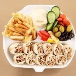 Arabic Chicken Shawarma Meal