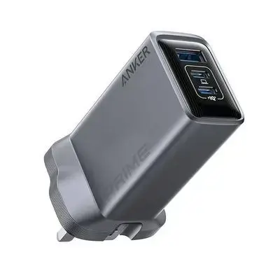 Anker Prime Will Charger 100W-3 Ports GaN -Silver
