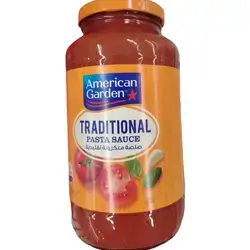 American Garden Traditional Pasta Sauce, Vegetarian, Gluten Free, 680g