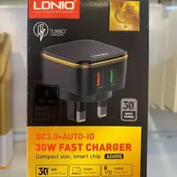 Ldnio Adapter & Cable 30W Fast Charger iPhone