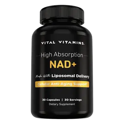 vital vitamins - high absorption nad+