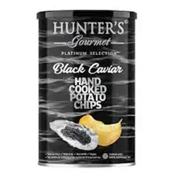 Hunters Potato Chips B/caviar150g