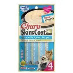 Churu Skin & Coat Tuna & Scallop