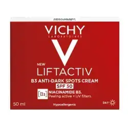 Vichy Lifactiv B3 Anti-Dark Spots Cream SPF50 - 50ml/كريم فيشي ليفت أكتيف بي 3 المضاد للبقع الداكنة بعامل حماية من الشمس 50، 50 مل
