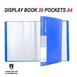 Display Book – Deli Brand (20 Pockets)