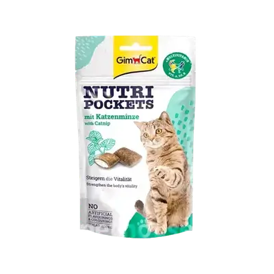 GimCat - Nutri Pockets - Catnip 60g