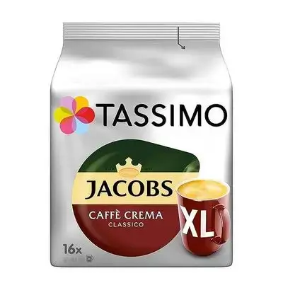 TASSIMO Jacobs Caffè Crema Classico XL – 16 Capsules