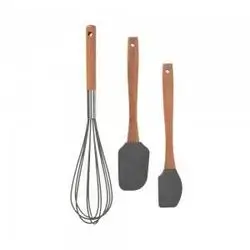Koopman Kıtchen Tool Set/3Pcs Acacıa