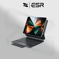 ESR Magnetic Keyboard Case 360 Rebound Series for iPad Pro12.9 inch -Black