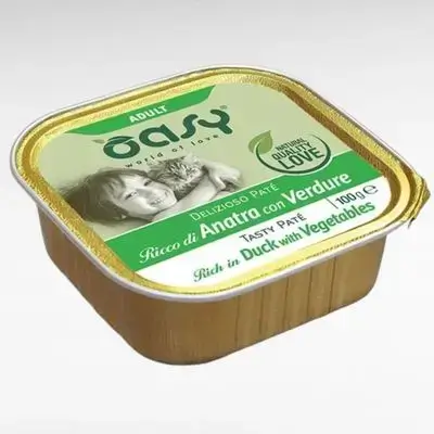 Oasy Duck & Vegetables 100g