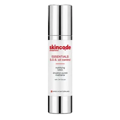 ESSENTIALS S.O.S Oil Control Mattifying Lotion with CM-Glucan 50ml _ skincode