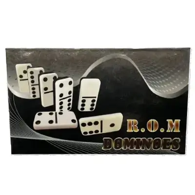Domino Set – Double Black Edition