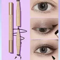 SHEGLAM Get Foxy Eye Stamp & Liner Pen 3 In 1 Waterproof Liquid Eyeliner Pencil Cat eye Smudge-Proof 